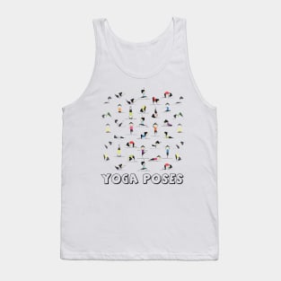 Funny yoga poses Tank Top